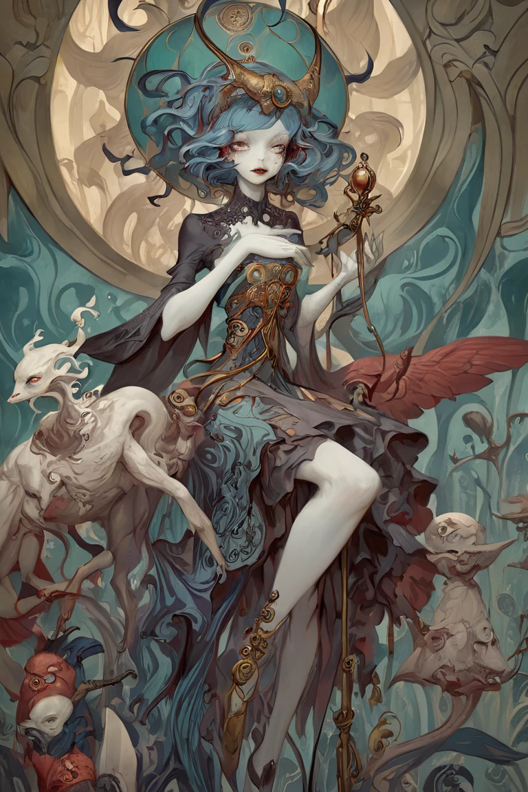 Dark, blend, background