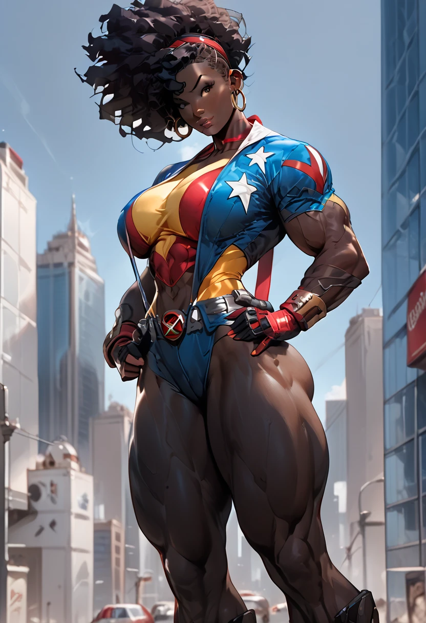 (wonder woman), (((Masterpiece:1.4))), (Very detailed: 2), (Beautiful: 2), (giant breast:1.5), (Long wavy dark hair: 1.6),((Masterpiece)), Highly detailed, Perfect, (Hanging black bikini:1.1), ((Cool color palette:1.3)), (full body view), ((full - body:1.7)), (Bimbo:1.4),
