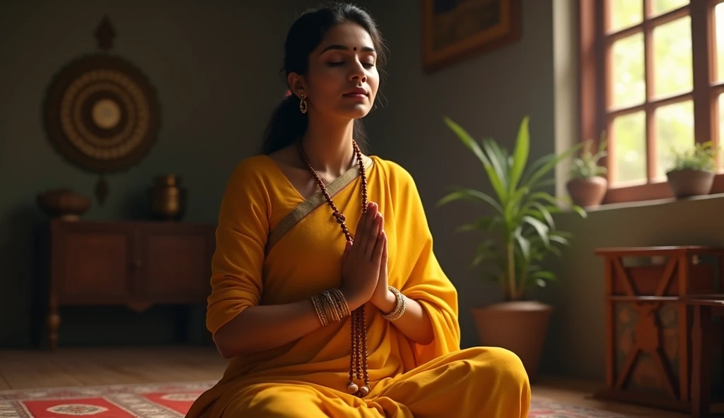 Date: 1961
Location: India
Description: A teenager engrossed in meditation sits amidst the serene beauty of an Indian ashram, her expression a blend of tranquility and inner exploration.