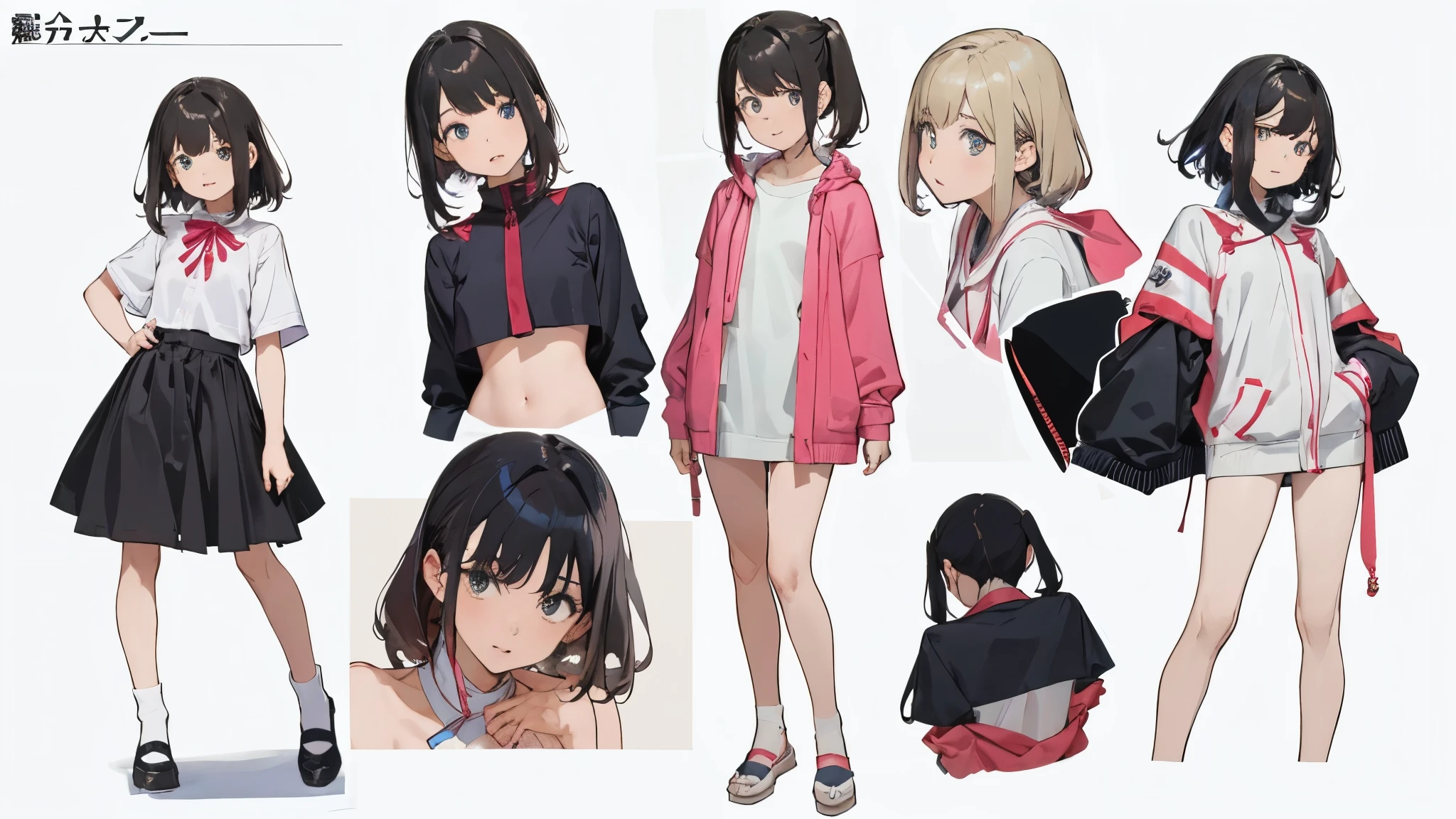 ((((realistic, Painting, 少female, 4K, masterpiece:1.5, masterpiece:1.5, Best Quality:1.5, Hi-Res:1.5, Perfect Head:1.5, super detailed illustration:1.5, beautiful eyes:1.5, nude:1.5, character concept art:1.5, official art, hyperdetail just for me, Full of Details , high definition exquisite fan art, clear line, Very clear shading , Clear color , calm color, Deep color, watercolor, Popular characters, Best character, Supreme character, Popular charactersデザ, Best characterデザ, Supreme characterデザ, Trendy character design, Popular charactersヘアカラー, Popular charactersヘアデザ)))), 9歳少female, 10歳少female, 11歳少female, 12歳少female, 13歳少female, 14歳少female, 15歳少female, ティーン少female, 青年female, female, 成人female, 淑female, 二次性徴期少female, puberty, puberty処female, pubertyfemale性器, puberty少female, pubertyギャル, pubertyギャル少female, 日焼け少female, Prisma Illya, Whole body, full body, whole body, Realistic head and torso, Age-appropriate head and body , Character design sheet , multiple views, three-sided view, front view, side, side view, behind, Behind the View, Full body shot turnaround , same character, Same role, scene of environmental change , Mr.々Composition, Mr.々Angle, comparison of clothing and full body nudity , Comparison of full body nudity and full body nudity , Whole bodyの着ている薄い衣服が透けている, clothing is see-through and total nudity is visible , clothing material is see-through and full nudity is visible , clothing material is transparent and full nudity is visible , girl's age-appropriate crotch can be seen through clothing , 年齢相応のfemale性器が見えている, 年齢相応のfemale性器が透けて見えている, has realistic uterine shaped pimples on her skin at the location of the uterus in her lower abdomen, 全身の立ち姿勢でWhole bodyを見せている, The upper body is bent in a standing position with the whole body, 上体をのけ反らせて腋を見せてsquatting, 全身の立ち姿勢でshowing armpits, 全身の立ち姿勢で少し上体を反らせてshowing armpits, 腋を見せたSexy Poses, 両腕を上げて腋を見せたSexy Poses, 上体をのけ反らせて腋を見せてしゃがんだSexy Poses, standing position with the upper body slightly raised to look up at the top , Age-appropriate realistic buttocks, Butt line , スポーティなButt line , 引き締まったButt line , behindからの全身を斜め下から見上げたButt line , behindからの全身を斜め下から見上げた引き締まったButt line , behindからの全身を斜め下から見上げたスポーティなButt line , back line , 最高の back line , Waist line , 最高のWaist line , Pelvic line , 最高のPelvic line , 引き締まったPelvic line , curvy beauty, curvy beauty少female, Groin, 最高のGroin, showing the body, Lift up the , toned body, appeal to abs, Appealing your armpits, showing armpitsポーズ, 腋を見せたSexy Poses, Natural Gestures 自然 Poses Cute gestures cute pose Mr.々 Poses Cool pose aggressive pose Action Pose Brainy Pose Sexy Poses A picture perfect pose Popular Poses Beautiful Poses Healthy Body 健康的 Poses smile 愛らしいsmile 最高のsmile 屈託のないsmile Baby face cute expression A rich expression adorable expression ish expression Soft Expressions Angel Angel界隈 Little Devil Little Devil的 idol idolの制服 ジュニアidol female子学生の夏服 処female ignorance clear pure Obedient sexual goodness theory Closeness Evil free Emotional open aggressive sensual charming Passionate Emotional Bold Fan Shameless fine Cheerful Active active 躍動感 playful gesture Friendly gestures playful I miss you enjoy is delighted Happy is inviting to have sex The well-liked Loved elegant Stylish fashion pubertyのファッション fantasy fantasy制服 fantasy衣装 noble noble制服 upper class upper class制服 Vtuber 人気Vtuber セクシーVtuber cosplayer 人気 cosplayer セクシー cosplayer positive for home sensitive succubus female Pastoral bright vibe Cyberpunk History god聖 魔法少female 魔法少femaleの制服 puberty少femaleの日焼け跡 swimsuit sunburn marks Mr.々I'm wearing an accessory Wears a lot of decorations Bright decoration Thin black tights that fit the whole body are transparent having fansa That's Fansa 1枚だけのWhole bodyのアップシーン showing armpits 腕を上げてshowing armpits squatting Dance performance Dancer Dancing beautifully god々Female genitals with a straight line in the crotch of an age-appropriate girl that is completely transparent from