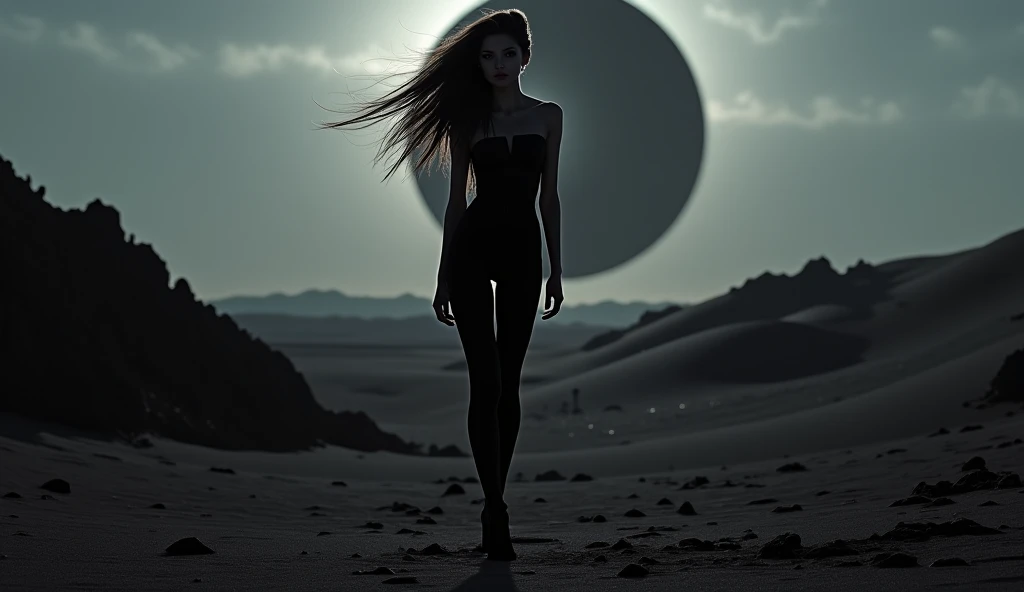 Chalcopyrite Mermaid,moana,golden black make up,longhair,goblin,freckles,pretty face,eyebrow up,full body shot,ominous landscape,glate gray atmosphere,Simon Stalenhag,Nicola Samori,Wangechi Mutu,prime colors,Lisa Frank, ,urban,extremely detailed, [night landscape],masterpiece,intricate details,faded,eyes extremely detailed, high detailed eyes,16k resolution,RAW, Nikon Z9,city on background,chinesse,pixie,sea,RAW,Retina,full body length,Obsidian Chalsedoon Nightcrawler,ominous landscape, niobium Obsidian atmosphere,dangerous atmosphere,intricate details,realistic humid skin,extremely intricate details,Epic Realistic, cinematic style,film grain,dramatic light,anatomically correct,faded,eyes extremely detailed, high detailed eyes,UHD,Retina,HDR,CinematicTechnicolor,natural skin textures, hyper realism, hyper detailed,High contrast,Realism,Ultra Detailed,irina yermolova,close full body shot, masterpiece,faded,8k resolution,RAW, Nikon Z9,Cliffs of Moher of Ireland