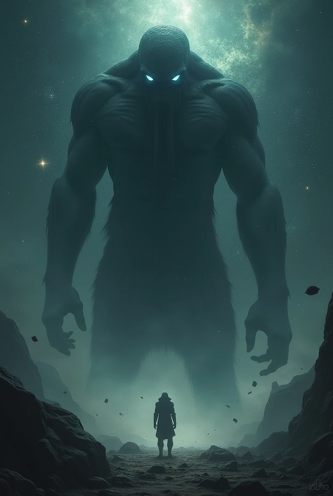 Big black color aeroplane shaped mans in the middle of the forest at night