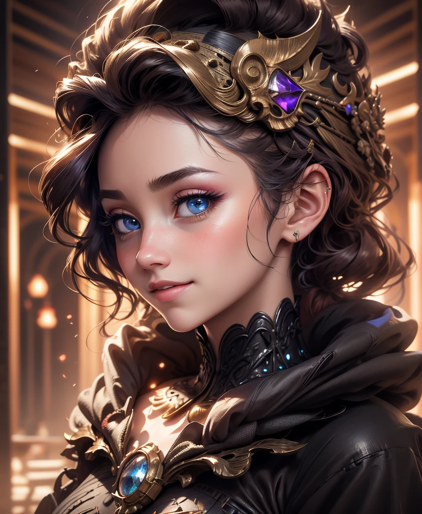 1girl,(upper body shot,hyper realistic:1.3), (illustration,masterpiece,sketch,realistic, pretty nose, adult facinating face:1.4), ((crisp sharp image,sexy linegerie, sensual smile, groin, sexually suggestive)), (extremely intricate, distinct nose,very small face,fascinating mature female face and very facinating photo&realistic eyes:1.3),long straight messy black hair, mole under eye, bangs,purple eyes, piercing, red lips, closed mouth, eyelashes,grey background, simple background , 1girl, solo, , neko, girl with cat ears, cat tail, narrow eyes, makeup, black eye shadow, blue eyes, occult, <cinematic light, ultra high res, 8k uhd, film grain, perfect anatomy, exquisitely detailed skin, best shadow, delicate, RAW>, <lora:skintexturedreamlike_Lora300:0.5>, ((2D but very hyper realistic adult mature fascinating face look like realistic female:1.3)),(black lace dress), <lora:kakkoii-04:1>