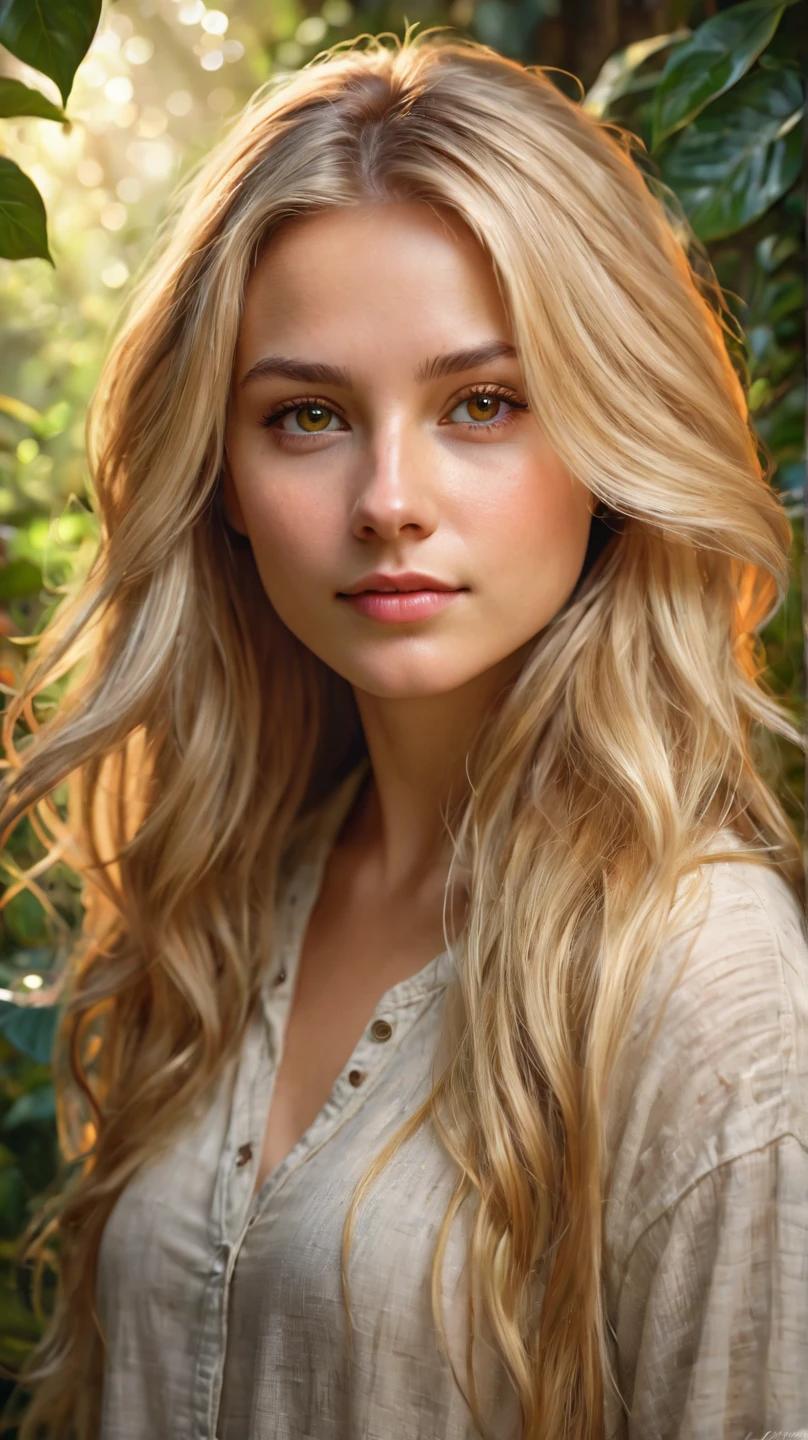 absurdres, RAW photo, highest quality, (masterpiece: 1.3), high detail RAW color photo, professional photo, extremely detailed CG 8k wallpaper unit, photo-realistic, realistic, RAW photo, masterpiece, best quality, highres,
1girl, 19 YEARS OLD, white, blonde hair, wavy, Average length, random hairstyle, beautiful body, thin legs, perfect gorgeous face, beautiful light brown realistic eyes, fair skin, detailed skin texture, very small natural breasts. Smiling. She looks amazing. Sitting cross-legged, reading a book. (Denim jacket, simple design). Ibirapuera Park, São Paulo.