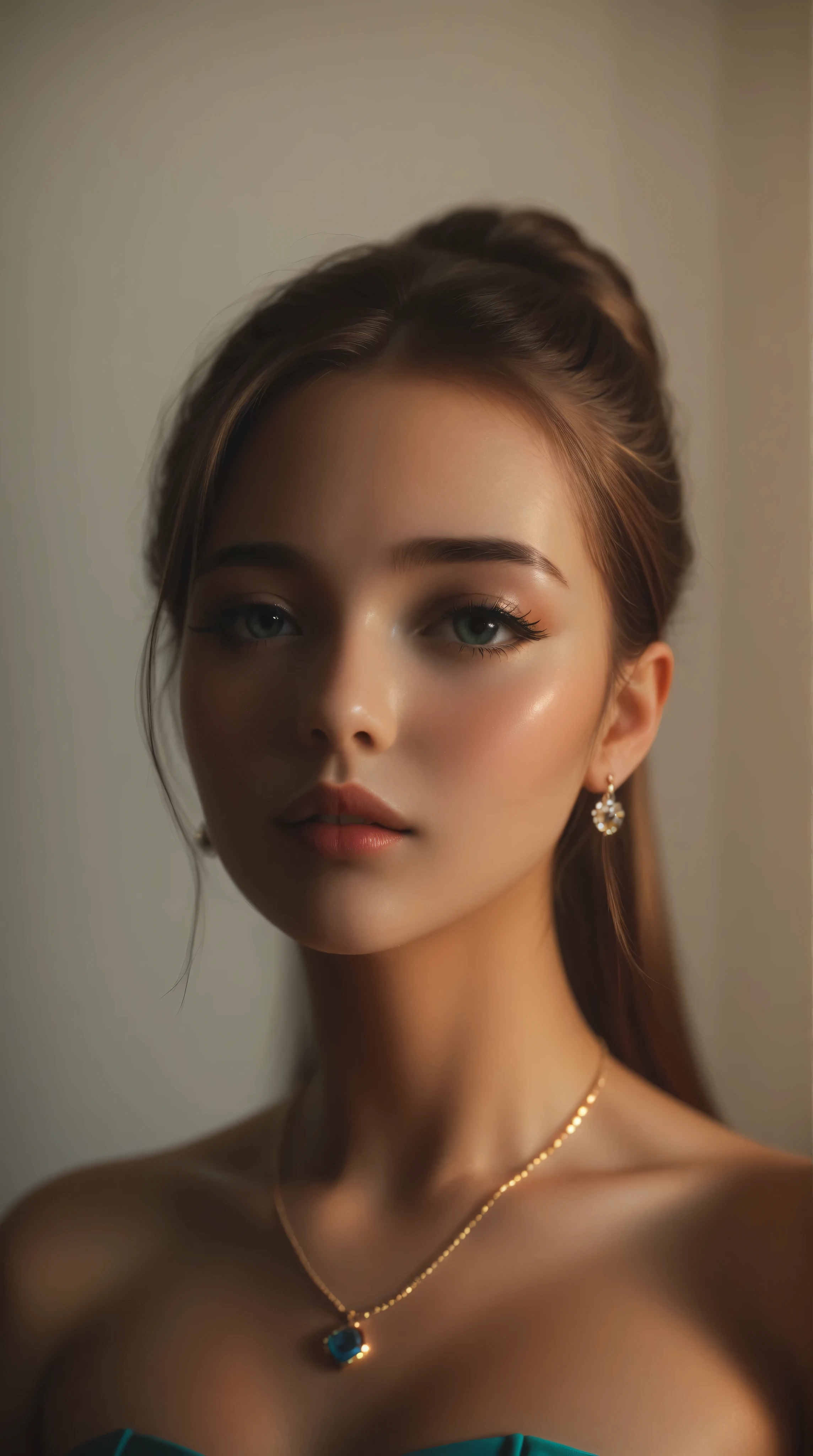 cute, kawaii, korean bunny girl, Street fashion、coy、Upper body、the lines are very detailed and dynamic、delicate and accurate expression、shiny skin,