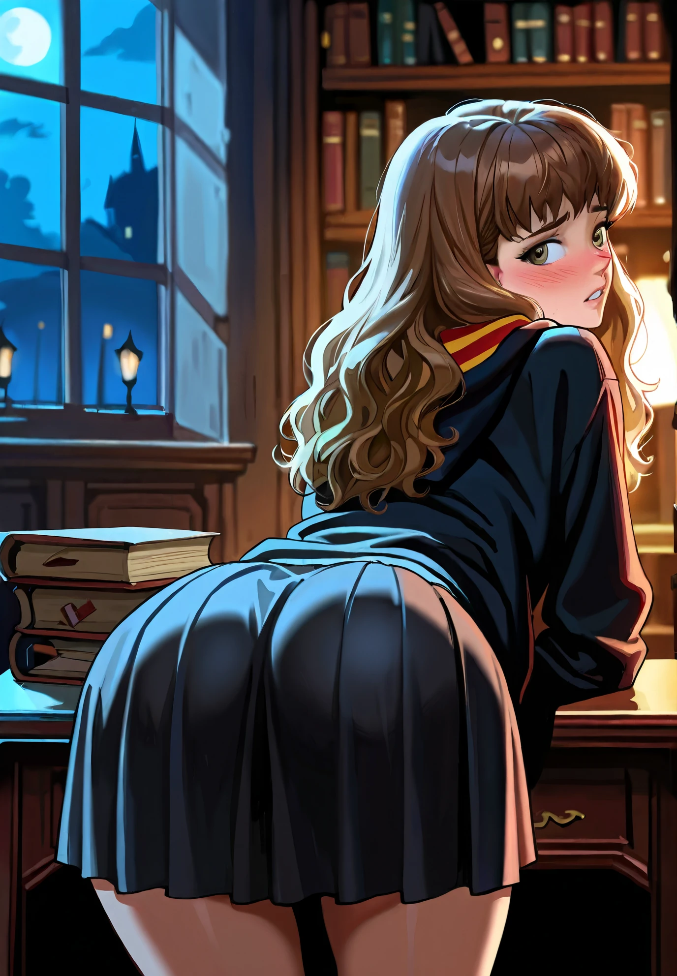 I want Harry Potter showing his anus uncensored 