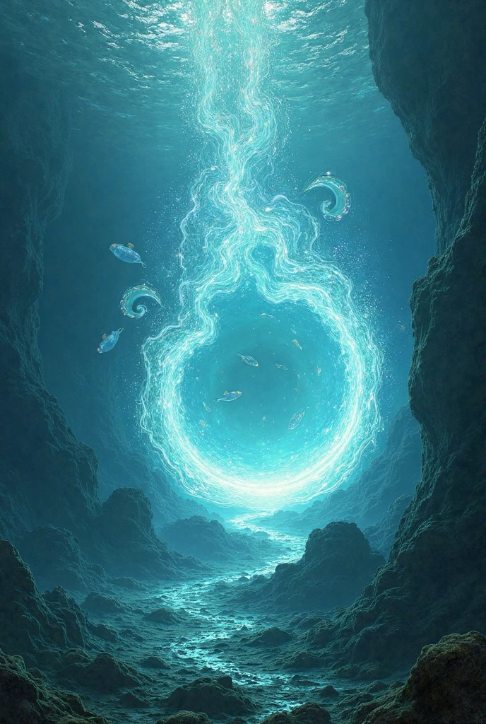 <lora:add_detail:0.6> <lora:AtlantisTech:0.7> (style-swirlmagic:0.3), (masterpiece, best quality, realistic, detailed, sharp:1.2), intricate details, atlantistech, bubble, glass, lightningmagicai liquid, bioluminescent, azure glow, glowing, gleam rays, gold engravings, water floating, corals, crystals, sparkling, underwater, undersea, <lora:waterVFX:0.4> <lora:ElementalMagicAIv2:0.6>