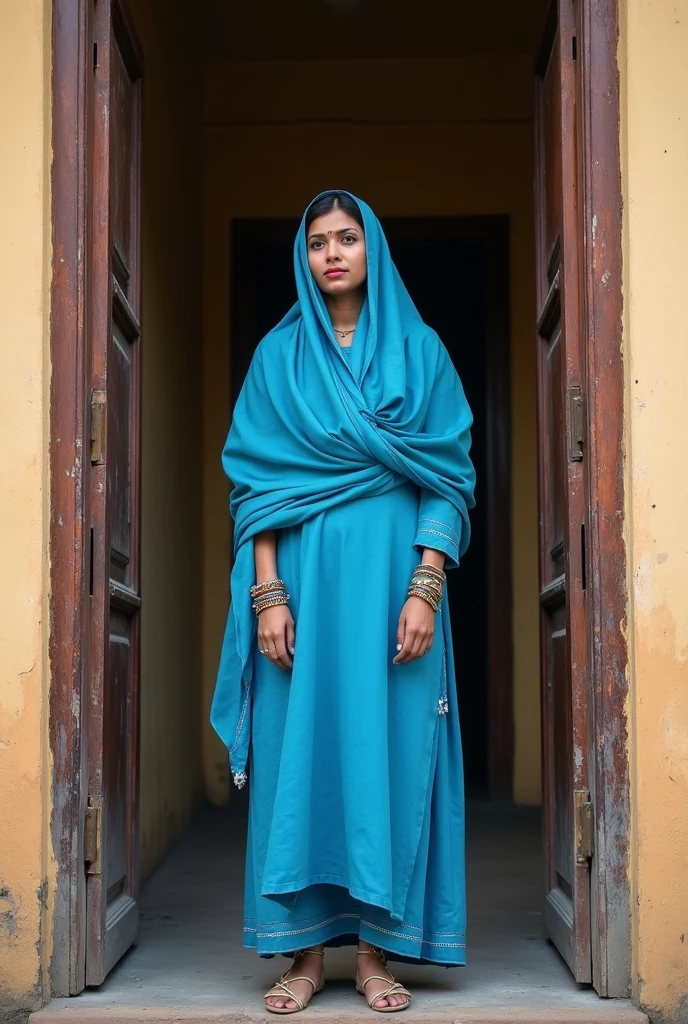 Raw photo , 1 girl ,Wearing salwar kameez uniform, teen school girl,, professional photographer, (hdr:1.4), masterpiece, ultra-realistic 8k, perfect artwork, intrincate details, cute face, award winning photograph, (Best quality, 8k, 32k, Masterpiece, UHD:1.3)