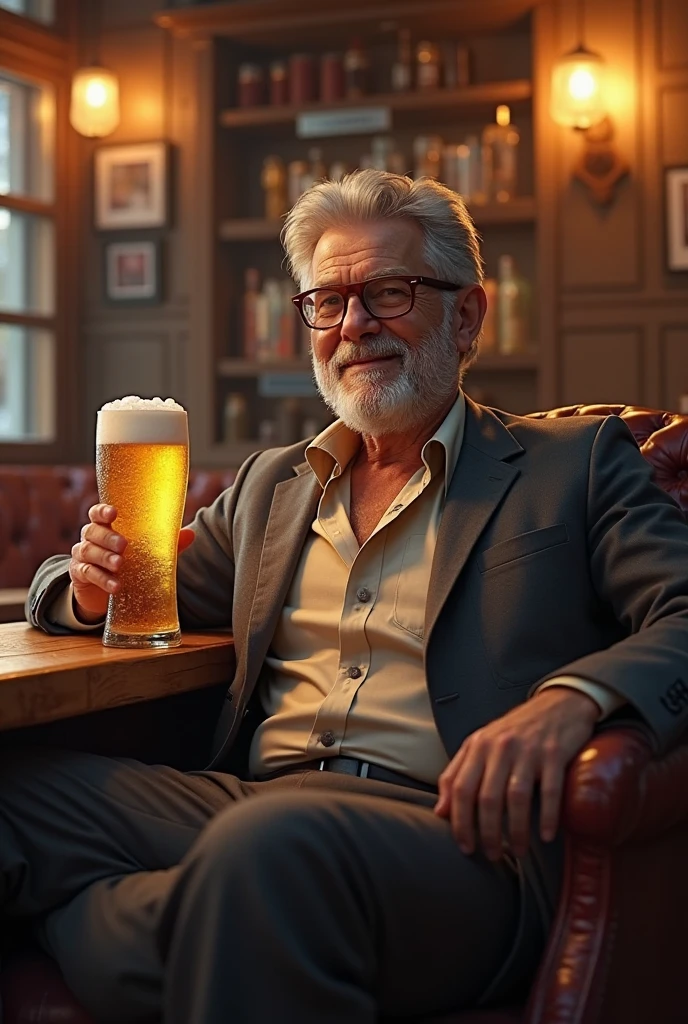 point of view man watching television with a beer in his hand and chips on the table