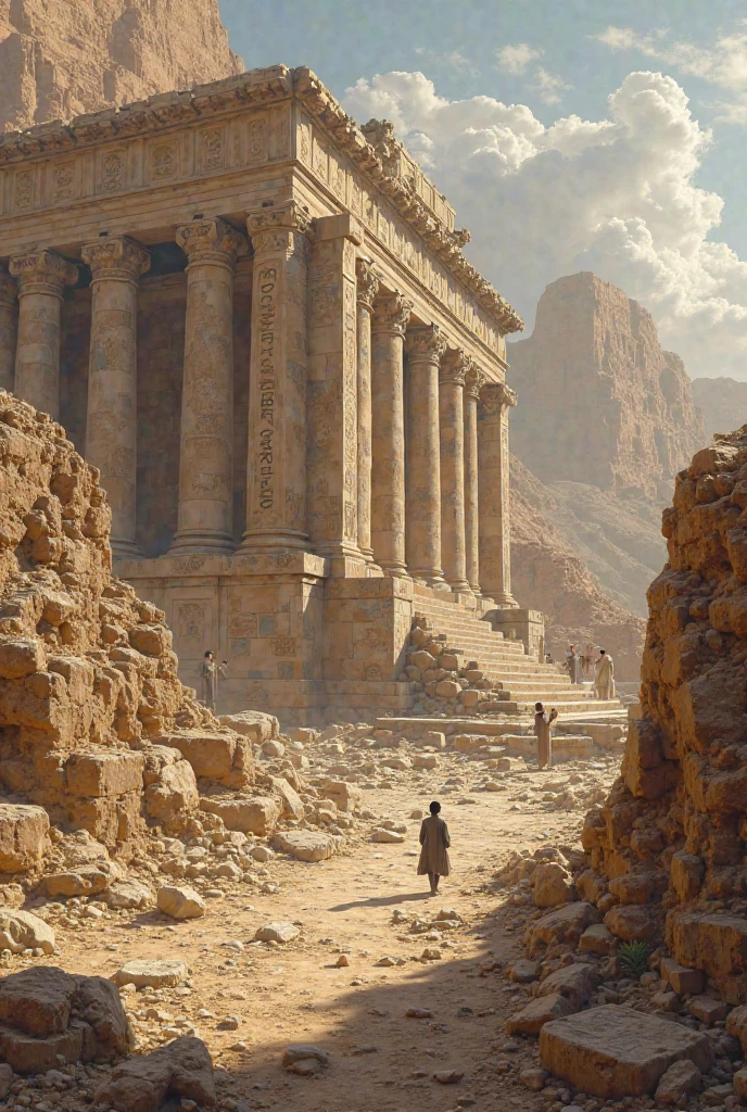 CITY OF JERUSALEM AND TEMPLE OF SOLOMON, Destroyed