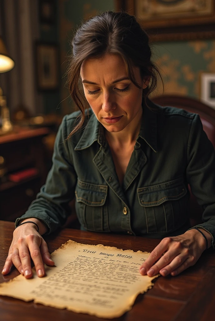 ((Jennifer Ehle)), (masterpiece, best quality, high resolution:1.4), woman, (((aged 25))), (((playing dungeons and dragons, table, dice))) skin pores texture, light brown hair, HD , Photography, movie, cinematic, Realistic, (8k, RAW photo, best quality, masterpiece:1.2), (realistic, photo-realistic:1.33), best quality, eyes blue, natural lighting, depth of field, ((long distance shot, full body)), film grain, wrinkled skin, sharp, detailed, (freckles:0.5)