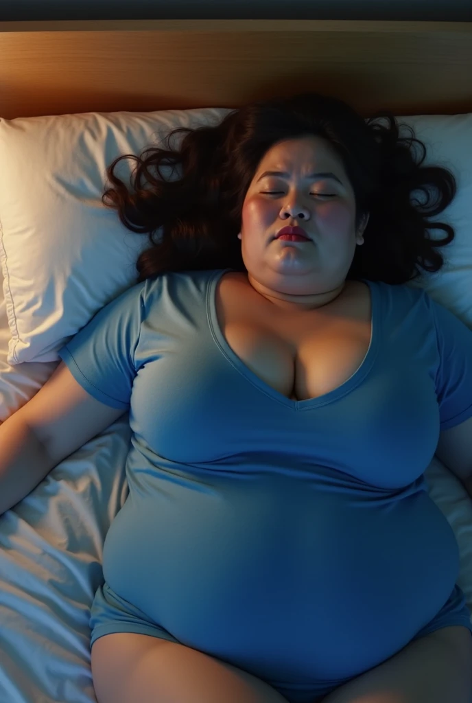 women, armpit, sleeveless, 30th, tshirt, chinese , big body, sleep