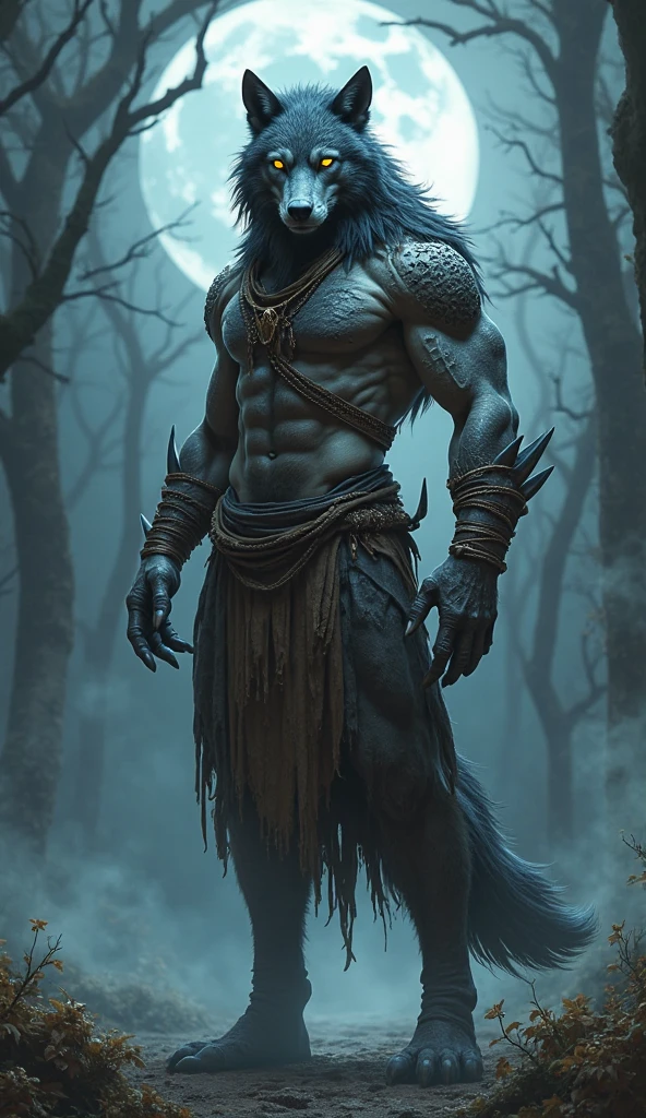 Fusion of a vampire with a werewolf