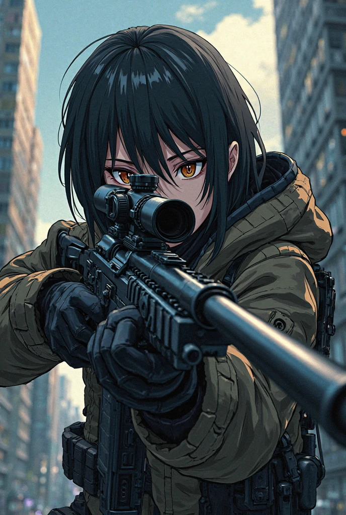 Sniper anime picture front