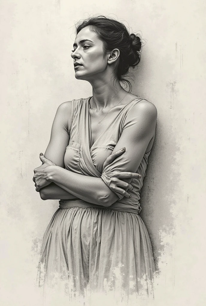 Philosopher Lelia Gonzales drawing version