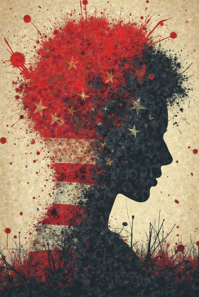 A simple and unique independence day poster that no one have created yet