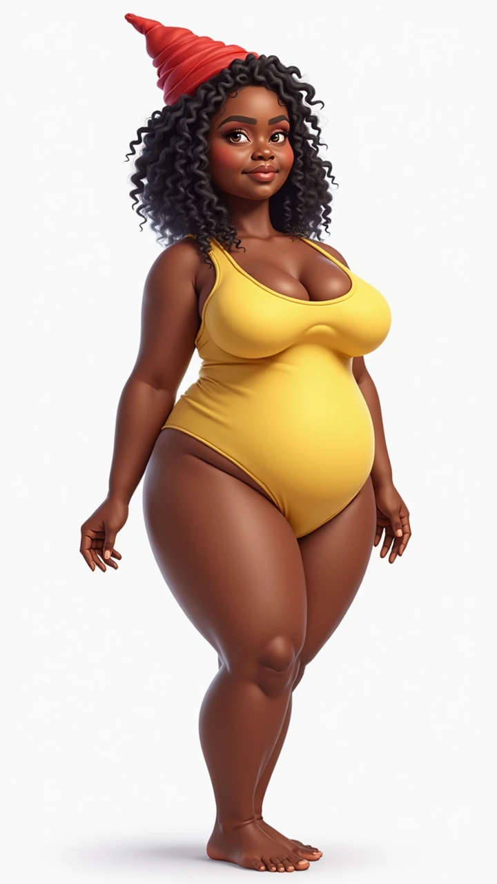 A fat woman