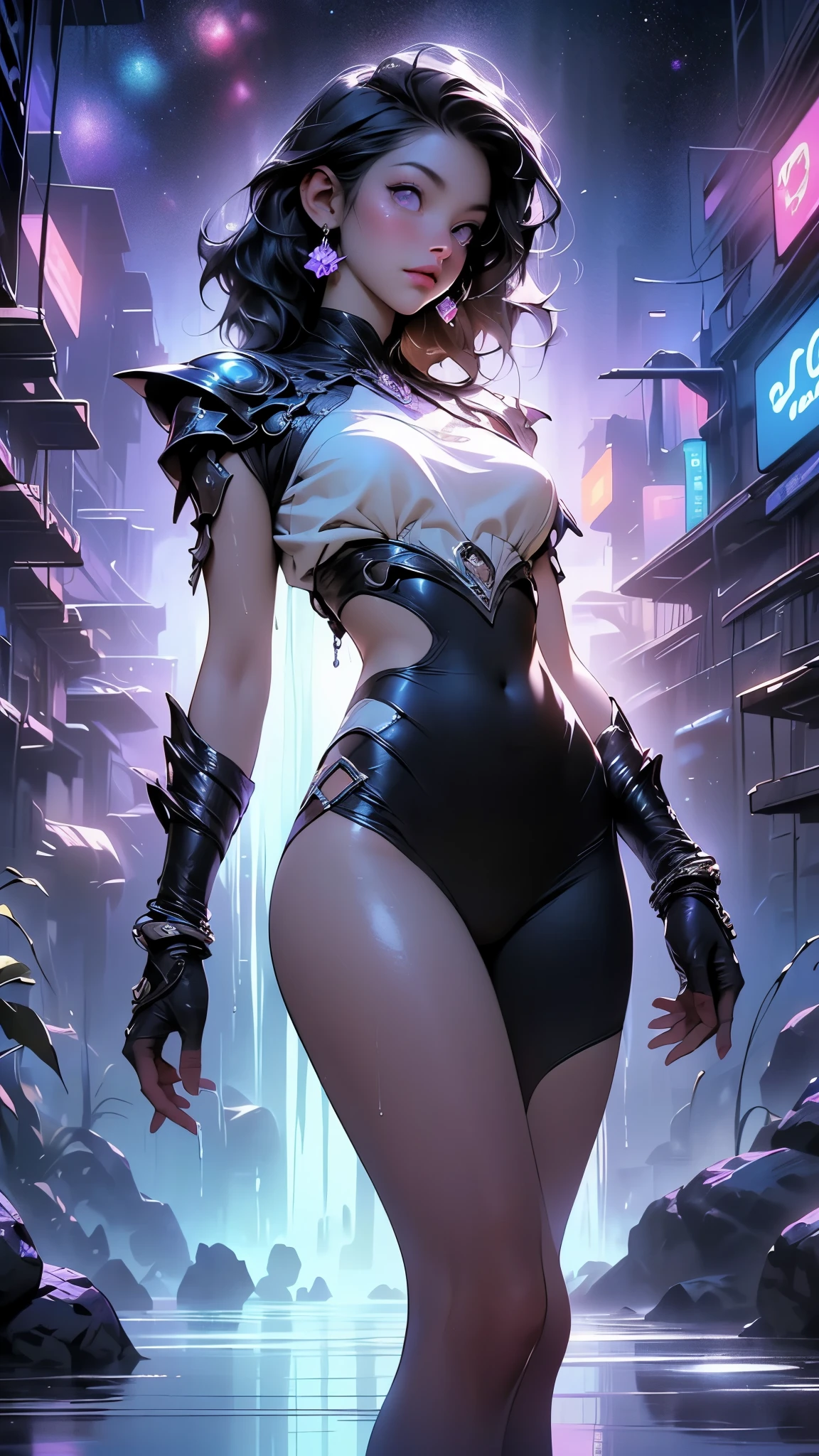 solo female, Anime, Best quality, shadowheart, baldurs gate 3, plain white background, 8 thousand., stockings with suspenders, woman, big breasts, drawing of a woman in black lingerie, Thick black line, high resolution commission, Толстый line drawing, with backlight, cute sexy butts, thick outline, 2 years, 2 years, Hands behind your back, body pose! , realistic perfect body with shading, manga style, average, Sketch on paper, asse focus,