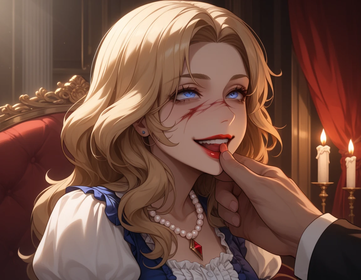 The queen sat on the face of the slave