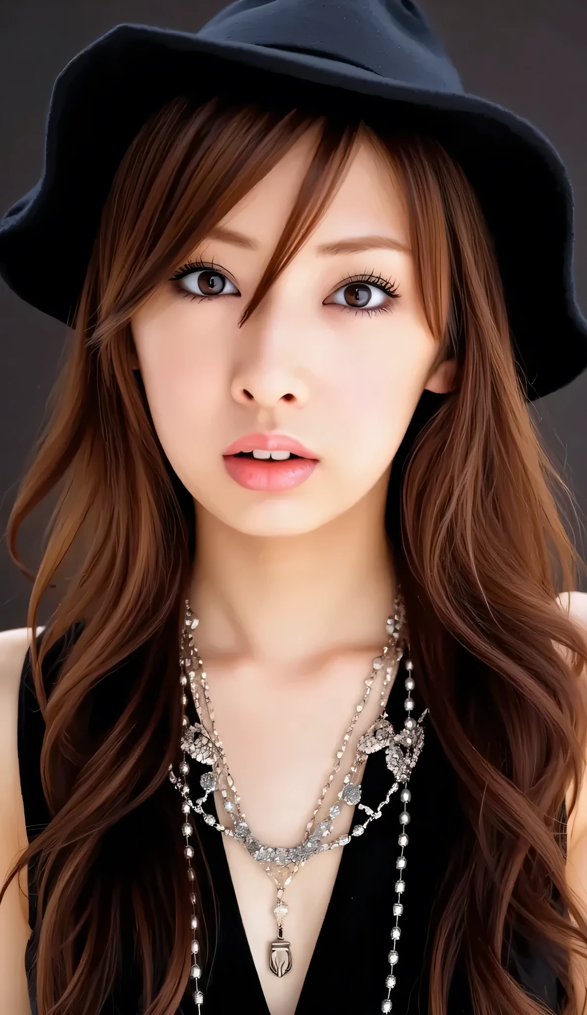 ultra-high accuracy,8k, very detailed,best quality,masterpiece, (from above1.5), Japanese girl ,sexy cute girl in sexy lingerie、thin eyebrows,big breasts,,lying on a black carpetセクシーな女性, stretch your legs, Enchanting Gestures,lying on a black carpet,raise your head,(off the shoulder),(butt facing the camera:1.4),staring at the camera with sexy eyes,Eyes full of resentment,(Very sexy 1.8),Very attractive,(Strong emotions 1.8), Red shiny lips , full body shot ,sexy charm overflows from the whole body,long brown hair , super sexy long hair),sexy body,(Expand Your Legs),sexy leg,sexy feet,Of shoes,sexy colorless transparent underwear, (exposed butt 1.3),(shoulder 1 is missing.3),(Backless 1.3),(1.3),( leak from neck 1 .3),(leaky waist 1.3),(x} sexy collarless transparent low waist thong,(colorless transparent pantyhose 1.5), jewelry, night view, big earrings, background black, Delicate Detailed Lighting Effects , Light and Dark, Extremely Detailed Light , true color, SUPER SHARP , front view,from above, back shot