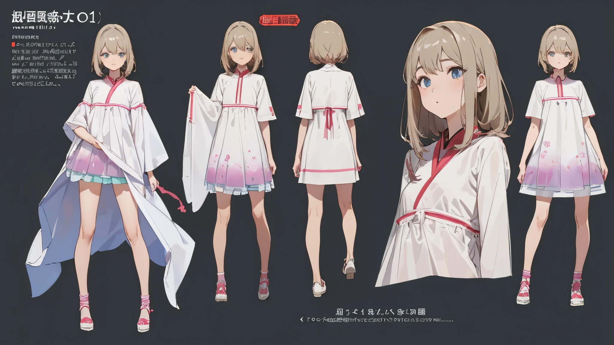 ((((realistic, Painting, 少female, 4K, masterpiece:1.5, masterpiece:1.5, Best Quality:1.5, Hi-Res:1.5, Perfect Head:1.5, super detailed illustration:1.5, beautiful eyes:1.5, nude:1.5, character concept art:1.5, official art, hyperdetail just for me, Full of Details , high definition exquisite fan art, clear line, Very clear shading , Clear color , calm color, Deep color, watercolor, Popular characters, Best character, Supreme character, Popular charactersデザ, Best characterデザ, Supreme characterデザ, Trendy character design, Popular charactersヘアカラー, Popular charactersヘアデザ)))), 9歳少female, 10歳少female, 11歳少female, 12歳少female, 13歳少female, 14歳少female, 15歳少female, ティーン少female, 青年female, female, 成人female, 淑female, 二次性徴期少female, puberty, puberty処female, pubertyfemale性器, puberty少female, pubertyギャル, pubertyギャル少female, 日焼け少female, Prisma Illya, Whole body, full body, whole body, Realistic head and torso, Age-appropriate head and body , Character design sheet , multiple views, three-sided view, front view, side, side view, behind, Behind the View, Full body shot turnaround , same character, Same role, scene of environmental change , Mr.々Composition, Mr.々Angle, comparison of clothing and full body nudity , Comparison of full body nudity and full body nudity , Whole bodyの着ている薄い衣服が透けている, clothing is see-through and total nudity is visible , clothing material is see-through and full nudity is visible , clothing material is transparent and full nudity is visible , girl's age-appropriate crotch can be seen through clothing , 年齢相応のfemale性器が見えている, 年齢相応のfemale性器が透けて見えている, has realistic uterine shaped pimples on her skin at the location of the uterus in her lower abdomen, 全身の立ち姿勢でWhole bodyを見せている, The upper body is bent in a standing position with the whole body, 上体をのけ反らせて腋を見せてsquatting, 全身の立ち姿勢でshowing armpits, 全身の立ち姿勢で少し上体を反らせてshowing armpits, 腋を見せたSexy Poses, 両腕を上げて腋を見せたSexy Poses, 上体をのけ反らせて腋を見せてしゃがんだSexy Poses, standing position with the upper body slightly raised to look up at the top , Age-appropriate realistic buttocks, Butt line , スポーティなButt line , 引き締まったButt line , behindからの全身を斜め下から見上げたButt line , behindからの全身を斜め下から見上げた引き締まったButt line , behindからの全身を斜め下から見上げたスポーティなButt line , back line , 最高の back line , Waist line , 最高のWaist line , Pelvic line , 最高のPelvic line , 引き締まったPelvic line , curvy beauty, curvy beauty少female, Groin, 最高のGroin, showing the body, Lift up the , toned body, appeal to abs, Appealing your armpits, showing armpitsポーズ, 腋を見せたSexy Poses, Natural Gestures 自然 Poses Cute gestures cute pose Mr.々 Poses Cool pose aggressive pose Action Pose Brainy Pose Sexy Poses A picture perfect pose Popular Poses Beautiful Poses Healthy Body 健康的 Poses smile 愛らしいsmile 最高のsmile 屈託のないsmile Baby face cute expression A rich expression adorable expression ish expression Soft Expressions Angel Angel界隈 Little Devil Little Devil的 idol idolの制服 ジュニアidol female子学生の夏服 処female ignorance clear pure Obedient sexual goodness theory Closeness Evil free Emotional open aggressive sensual charming Passionate Emotional Bold Fan Shameless fine Cheerful Active active 躍動感 playful gesture Friendly gestures playful I miss you enjoy is delighted Happy is inviting to have sex The well-liked Loved elegant stylish fashion pubertyのファッション fantasy fantasy制服 fantasy衣装 noble noble制服 upper class upper class制服 Vtuber 人気Vtuber セクシーVtuber cosplayer 人気 cosplayer セクシー cosplayer positive for home sensitive succubus female Pastoral bright vibe Cyberpunk History god聖 魔法少female 魔法少femaleの制服 puberty少femaleの日焼け跡 swimsuit sunburn marks Mr.々I'm wearing an accessory Wears a lot of decorations Bright decoration Thin black tights that fit the whole body are transparent having fansa That's Fansa 1枚だけのWhole bodyのアップシーン showing armpits 腕を上げてshowing armpits squatting Dance performance Dancer Dancing beautifully god々Female genitals with a straight line in the crotch of an age-appropriate girl that is completely transparent from