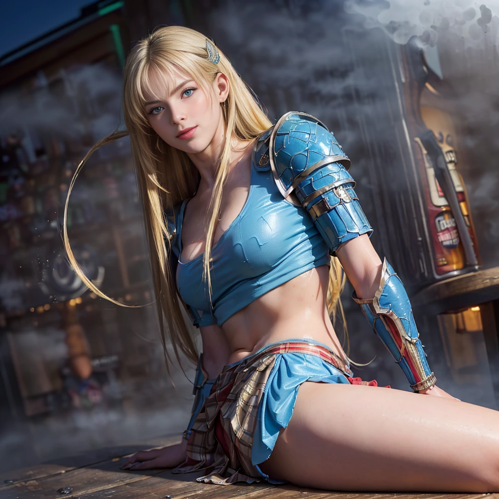 (((masterpiece, best quality))),(((high quality))),(((high resolution illustration))),(((hyper detail))),(((NSFW))),(((Wordsworth's Sharon))),(((Very beautiful long blonde hair))),(((Very beautiful face))), ((((Detailed face)))),(((very beautiful blue eyes))),(((Realistic Skin))),(((her face is flushed))),(((slim body))),(((slim thighs))),(((small breasts))),(((very beautiful slender legs))),(((gold and ocean blue and red and black and white armor with extremely detailed and intricate decoration:1.5))),(((Blue and red and white skirt with extremely detailed and intricate decoration:1.5))),(((boots with extremely detailed and intricate decoration))),(((cloak with very detailed and intricate decoration,))),(((beautiful earrings))),(((beautiful hair ornaments))),(((at the old underground prison with no light:1.5))),(((late at night:1.4))),(((wet her skin))),((She is crying with tears streaming down her face:1.2))),(((torn clothes:1.5))),(((Sharon is tied up with rope:1.3))),(((Sharon is standing:1.5))),(((her arms behind back:1.3)))