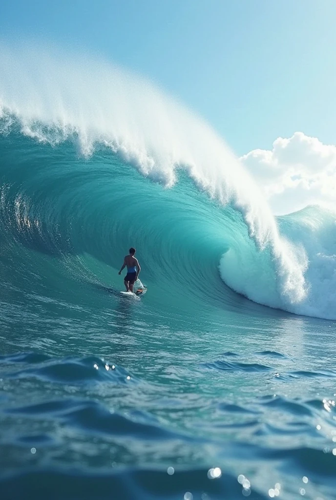 a megalodon attacks surfers