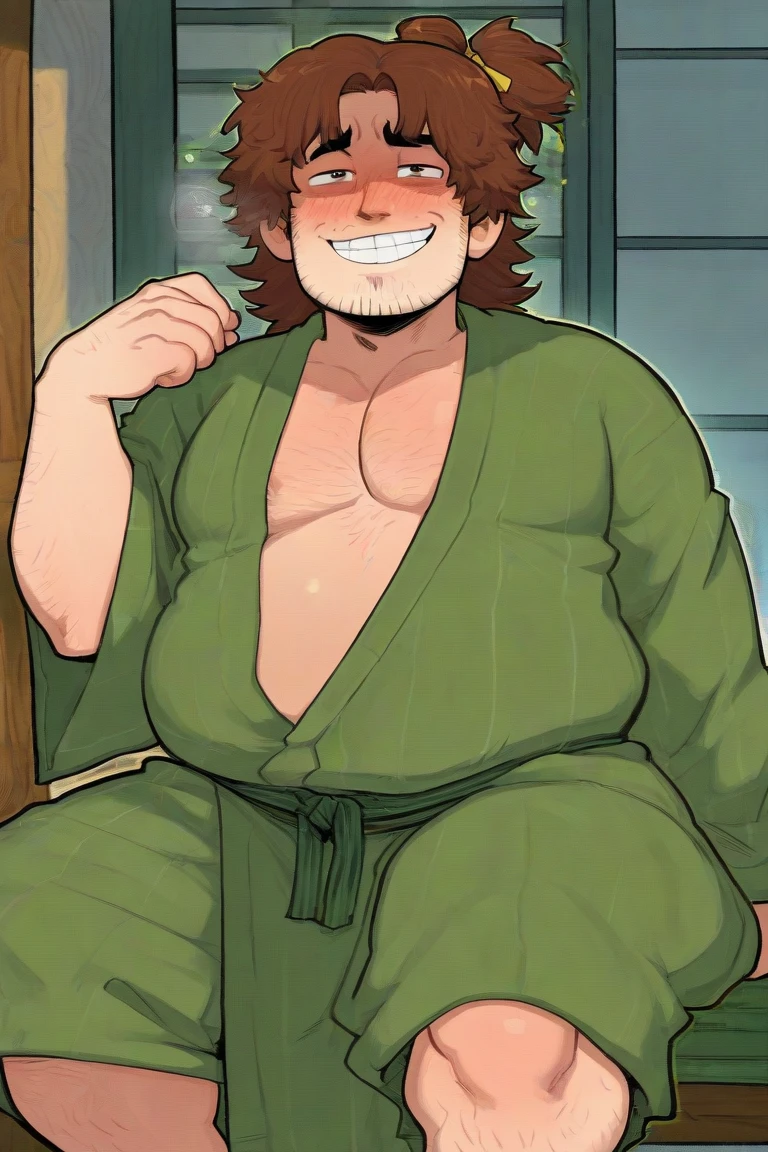 bowser, long beard, seductive smile, happy trail,smirk, (red hearts pattern greeb long boxers:1.5),(green bathrobe:1.3), (massive cock and balls:1.35), (massive erection under clothing:1.55), (massive pecs:1.35), (massive cum ejactulation:1.50), indoors, bedroom, male focus, Big belly, chubby, happy trail, fat, overweight male, obese male,(intricate, high detail, film photography, soft focus, RAW candid cinema, photorealism, realistic, photorealistic, analog style, subsurface scattering, masterpiece, best quality, ultra realistic, 8k)by bruteandbrawn, by personalami, by kenket house, drunk, seductive smile,