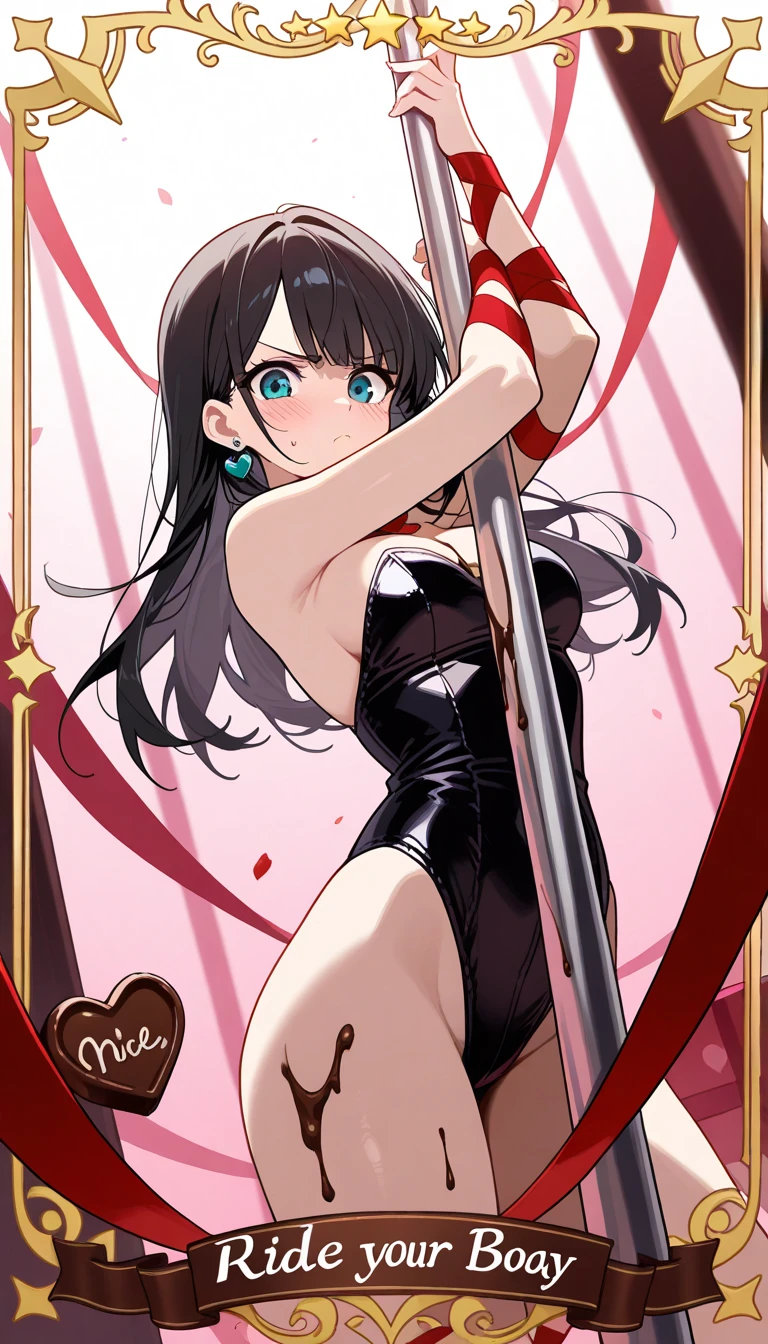 blush, cleavage,glowing aura, natural light, masterpiece, glossy skin, juicy lips , ,sexy, hot, , cleavage, evil,juicy lips, bimbo, hour glass, brown hair, red eyes, wide eyes, red eyes, massive boobs, dark lighting, long hair, chains, shadow in eyes, bright blush, heart in eyes, ,((wide smile)),, (small pupilangs, heels, stocking, stepping on viewer, hypnosis, mind control, grin, spiral eyes