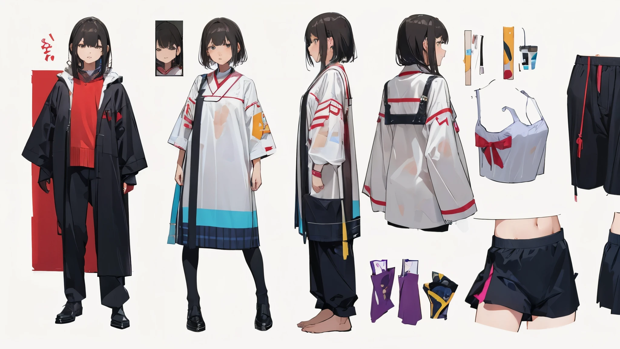 ((((realistic, Painting, 少female, 4K, masterpiece:1.5, masterpiece:1.5, Best Quality:1.5, Hi-Res:1.5, Perfect Head:1.5, super detailed illustration:1.5, beautiful eyes:1.5, nude:1.5, character concept art:1.5, official art, hyperdetail just for me, Full of Details , high definition exquisite fan art, clear line, Very clear shading , Clear color , calm color, Deep color, watercolor, Popular characters, Best character, Supreme character, Popular charactersデザ, Best characterデザ, Supreme characterデザ, Trendy character design, Popular charactersヘアカラー, Popular charactersヘアデザ)))), 9歳少female, 10歳少female, 11歳少female, 少female, 13歳少female, 14歳male, 15歳少female, ティーン少female, 青年female, female, 成人female, 淑female, 二次性徴期少female, puberty, puberty処female, pubertyfemale性器, puberty少female, pubertyギャル, pubertyギャル少female, 日焼け少female, Prisma Illya, Whole body, full body, whole body, Realistic head and torso, Age-appropriate head and body , Character design sheet , multiple views, three-sided view, front view, side, side view, behind, Behind the View, Full body shot turnaround , same character, Same role, scene of environmental change , Mr.々Composition, Mr.々Angle, comparison of clothing and full body nudity , Comparison of full body nudity and full body nudity , Whole bodyの着ている薄い衣服が透けている, clothing is see-through and total nudity is visible , clothing material is see-through and full nudity is visible , clothing material is transparent and full nudity is visible , girl's age-appropriate crotch can be seen through clothing , 年齢相応のfemale性器が見えている, 年齢相応のfemale性器が透けて見えている, has realistic uterine shaped pimples on her skin at the location of the uterus in her lower abdomen, 全身の立ち姿勢でWhole bodyを見せている, The upper body is bent in a standing position with the whole body, 上体をのけ反らせて腋を見せてsquatting, 全身の立ち姿勢でshowing armpits, 全身の立ち姿勢で少し上体を反らせてshowing armpits, 腋を見せたSexy Poses, 両腕を上げて腋を見せたSexy Poses, 上体をのけ反らせて腋を見せてしゃがんだSexy Poses, standing position with the upper body slightly raised to look up at the top , Age-appropriate realistic buttocks, Butt line , スポーティなButt line , 引き締まったButt line , behindからの全身を斜め下から見上げたButt line , behindからの全身を斜め下から見上げた引き締まったButt line , behindからの全身を斜め下から見上げたスポーティなButt line , back line , 最高の back line , Waist line , 最高のWaist line , Pelvic line , 最高のPelvic line , 引き締まったPelvic line , curvy beauty, curvy beauty少female, Groin, 最高のGroin, showing the body, Lift up the , toned body, appeal to abs, Appealing your armpits, showing armpitsポーズ, 腋を見せたSexy Poses, Natural Gestures 自然 Poses Cute gestures cute pose Mr.々 Poses Cool pose aggressive pose Action Pose Brainy Pose Sexy Poses A picture perfect pose Popular Poses Beautiful Poses Healthy Body 健康的 Poses smile 愛らしいsmile 最高のsmile 屈託のないsmile Baby face cute expression A rich expression adorable expression ish expression Soft Expressions Angel Angel界隈 Little Devil Little Devil的 idol idolの制服 ジュニアidol female子学生の夏服 処female ignorance clear pure Obedient sexual goodness theory Closeness Evil free Emotional open aggressive sensual charming Passionate Emotional Bold Fan Shameless fine Cheerful Active active 躍動感 playful gesture Friendly gestures playful I miss you enjoy is delighted Happy is inviting to have sex The well-liked Loved elegant stylish fashion pubertyのファッション fantasy fantasy制服 fantasy衣装 noble noble制服 upper class upper class制服 Vtuber 人気Vtuber セクシーVtuber cosplayer 人気 cosplayer セクシー cosplayer positive for home sensitive succubus female Pastoral bright vibe Cyberpunk History god聖 魔法少female 魔法少femaleの制服 puberty少femaleの日焼け跡 swimsuit sunburn marks Mr.々I'm wearing an accessory Wears a lot of decorations Bright decoration Thin black tights that fit the whole body are transparent having fansa That's Fansa 1枚だけのWhole bodyのアップシーン showing armpits 腕を上げてshowing armpits squatting Dance performance Dancer Dancing beautifully god々Female genitals with a straight line in the crotch of an age-appropriate girl that is completely transparent from