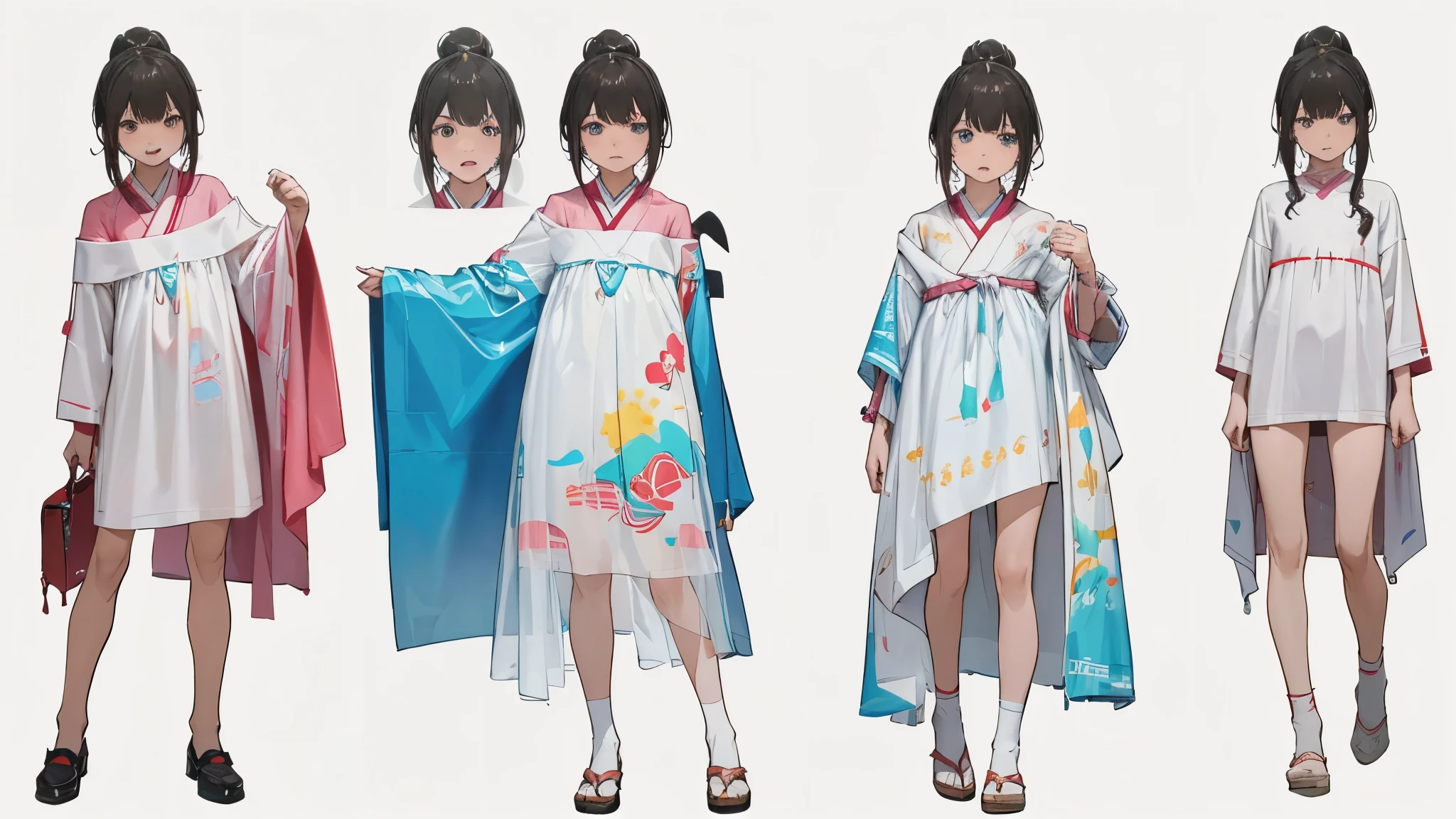 ((((realistic, Painting, 少female, 4K, masterpiece:1.5, masterpiece:1.5, Best Quality:1.5, Hi-Res:1.5, Perfect Head:1.5, super detailed illustration:1.5, beautiful eyes:1.5, nude:1.5, character concept art:1.5, official art, hyperdetail just for me, Full of Details , high definition exquisite fan art, clear line, Very clear shading , Clear color , calm color, Deep color, watercolor, Popular characters, Best character, Supreme character, Popular charactersデザ, Best characterデザ, Supreme characterデザ, Trendy character design, Popular charactersヘアカラー, Popular charactersヘアデザ)))), 9歳少female, 10歳少female, 11歳少female, 12歳少female, 13歳少female, 14歳少female, 15歳少female, ティーン少female, 青年female, female, 成人female, 淑female, 二次性徴期少female, puberty, puberty処female, pubertyfemale性器, puberty少female, pubertyギャル, pubertyギャル少female, 日焼け少female, Prisma Illya, (Whole body, full body, whole body, Realistic head and torso, Age-appropriate head and body , Character design sheet , multiple views, three-sided view, front view, side, side view, behind, Behind the View, Full body shot turnaround , same character, Same role, scene of environmental change , Mr.々Composition, Mr.々Angle, comparison of clothing and full body nudity , Comparison of full body nudity and full body nudity , Whole bodyの着ている薄い衣服が透けている, clothing is see-through and total nudity is visible , clothing material is see-through and full nudity is visible , clothing material is transparent and full nudity is visible , girl's age-appropriate crotch can be seen through clothing , 年齢相応のfemale性器が見えている, 年齢相応のfemale性器が透けて見えている, has realistic uterine shaped pimples on her skin at the location of the uterus in her lower abdomen, 全身の立ち姿勢でWhole bodyを見せている, The upper body is bent in a standing position with the whole body, 上体をのけ反らせて腋を見せてsquatting, 全身の立ち姿勢でshowing armpits, 全身の立ち姿勢で少し上体を反らせてshowing armpits, 腋を見せたSexy Poses, 両腕を上げて腋を見せたSexy Poses, 上体をのけ反らせて腋を見せてしゃがんだSexy Poses, standing position with the upper body slightly raised to look up at the top , Age-appropriate realistic buttocks, Butt line , スポーティなButt line , 引き締まったButt line , behindからの全身を斜め下から見上げたButt line , behindからの全身を斜め下から見上げた引き締まったButt line , behindからの全身を斜め下から見上げたスポーティなButt line , back line , 最高の back line , Waist line , 最高のWaist line , Pelvic line , 最高のPelvic line , 引き締まったPelvic line , curvy beauty, curvy beauty少female, Groin, 最高のGroin, showing the body, Lift up the , toned body, appeal to abs, Appealing your armpits, showing armpitsポーズ, 腋を見せたSexy Poses), Natural Gestures 自然 Poses Cute gestures cute pose Mr.々 Poses Cool pose aggressive pose Action Pose Brainy Pose Sexy Poses A picture perfect pose Popular Poses Beautiful Poses Healthy Body 健康的 Poses smile 愛らしいsmile 最高のsmile 屈託のないsmile Baby face cute expression A rich expression adorable expression ish expression Soft Expressions Angel Angel界隈 Little Devil Little Devil的 idol idolの制服 ジュニアidol female子学生の夏服 処female ignorance clear pure Obedient sexual goodness theory Closeness Evil free Emotional open aggressive sensual charming Passionate Emotional Bold Fan Shameless fine Cheerful Active active 躍動感 playful gesture Friendly gestures playful I miss you enjoy is delighted Happy is inviting to have sex The well-liked Loved elegant stylish fashion pubertyのファッション fantasy fantasy制服 fantasy衣装 noble noble制服 upper class upper class制服 Vtuber 人気Vtuber セクシーVtuber cosplayer 人気 cosplayer セクシー cosplayer positive for home sensitive succubus female Pastoral bright vibe Cyberpunk History god聖 魔法少female 魔法少femaleの制服 puberty少femaleの日焼け跡 swimsuit sunburn marks Mr.々I'm wearing an accessory Wears a lot of decorations Bright decoration Thin black tights that fit the whole body are transparent having fansa That's Fansa 1枚だけのWhole bodyのアップシーン showing armpits 腕を上げてshowing armpits squatting Dance performance Dancer Dancing beautifully god々Female genitals with a straight line in the crotch of an age-appropriate girl that is completely transparent from