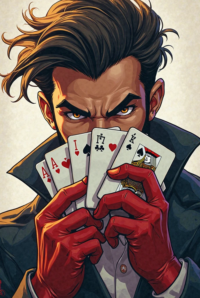 Marvel playing cards, concept art --auto --s2