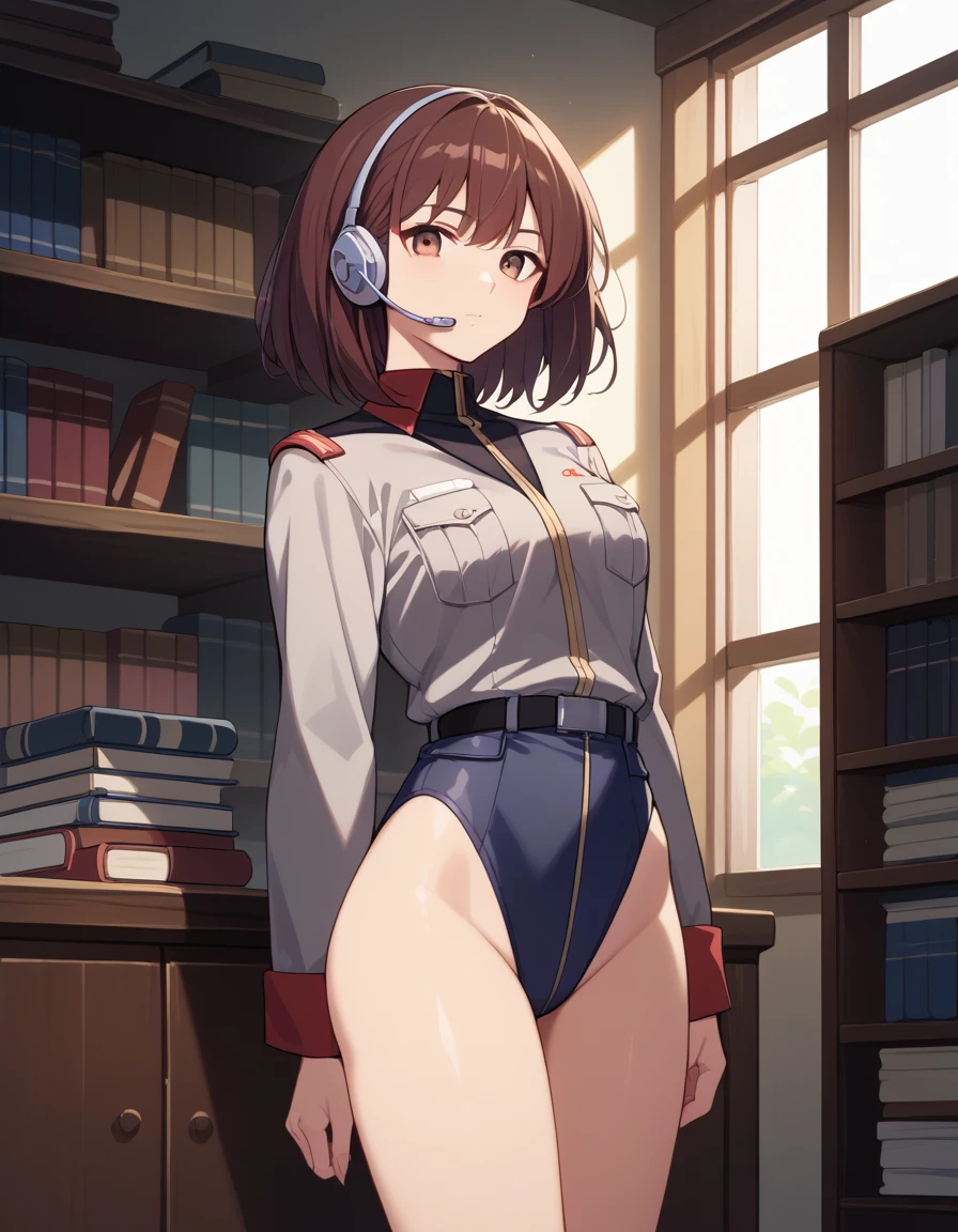 Juna Crawford, (((Yellow panties))), Yellow bra, Open mouth, embarrassed from, Adults, (((Sukesuke panties)))、a blue skirt, (((((torn clothes))))), ((fantasy world)), fighting stance