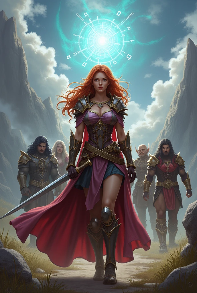 Seraphina, a fire mage determined to protect her people.
darius, an exiled warrior in search of redemption.
Liora, an elf archer with keen senses and tracking skills.