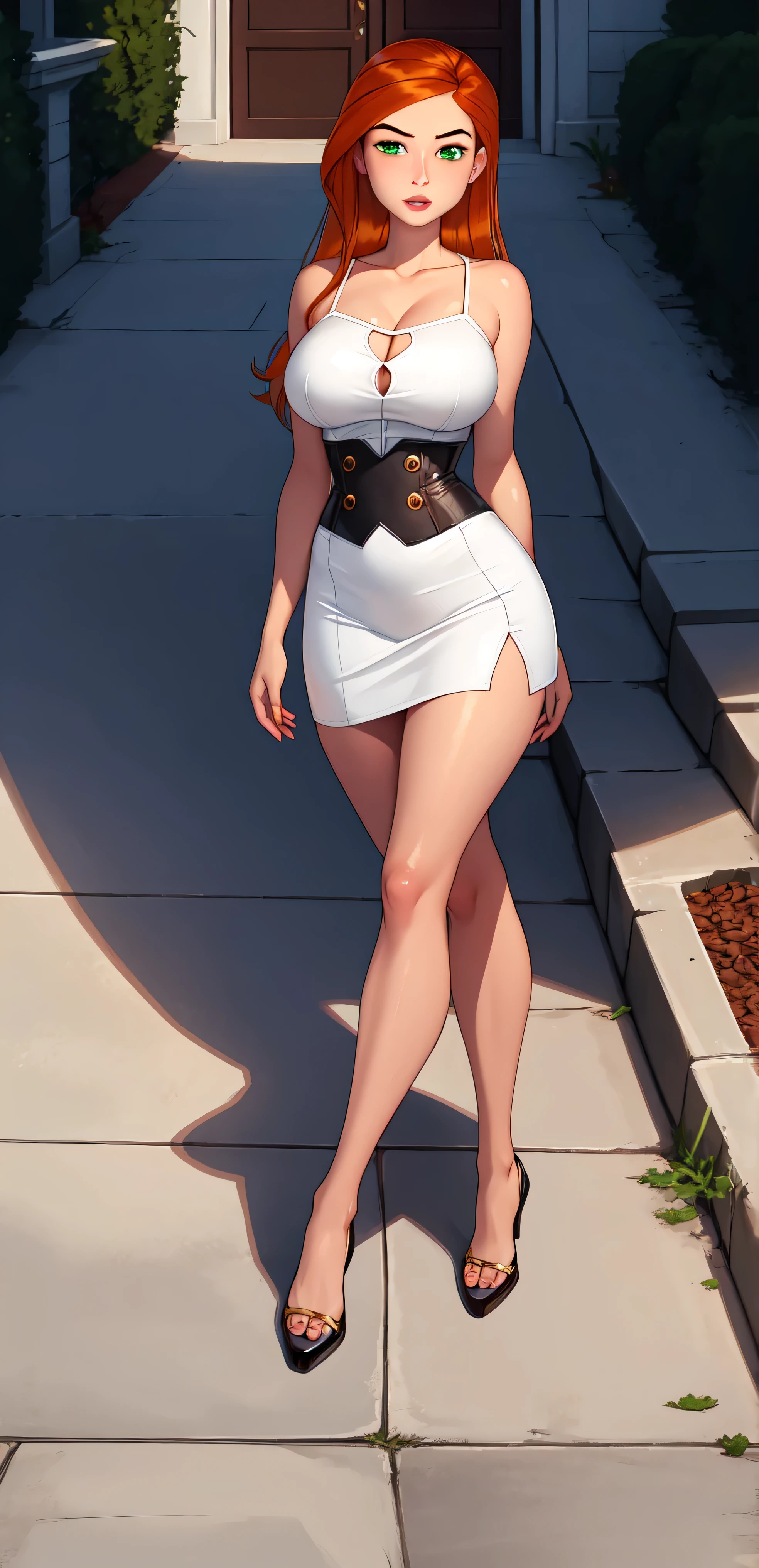 White-skinned long-legged royal sister