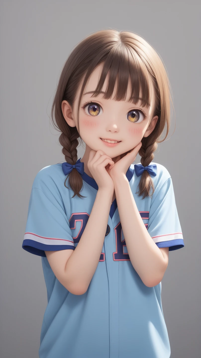 cute face, masterpiece, Highest quality, One girl, alone, Teen, Quarter Japanese, Blonde Hair, Long Hair, Purple eyes, Side-parted bangs, Short bangs, Medium chest, Play sports often, Bloomers, Outdoor, Athletics, Conceit