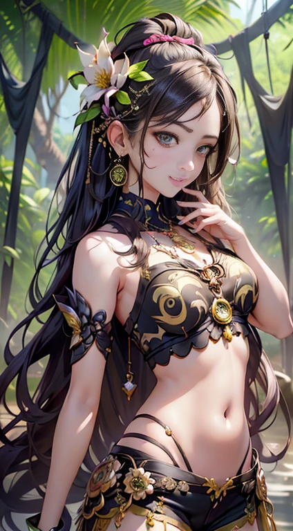 masterpiece, highest quality, (Highly detailed CG Unity 8k wallpaper) (highest quality), (Best illustrations), (Best Shadow) nature', null, cloud, null気の光に落ちる繊細な葉の花びらの追跡, Super detailed--v6