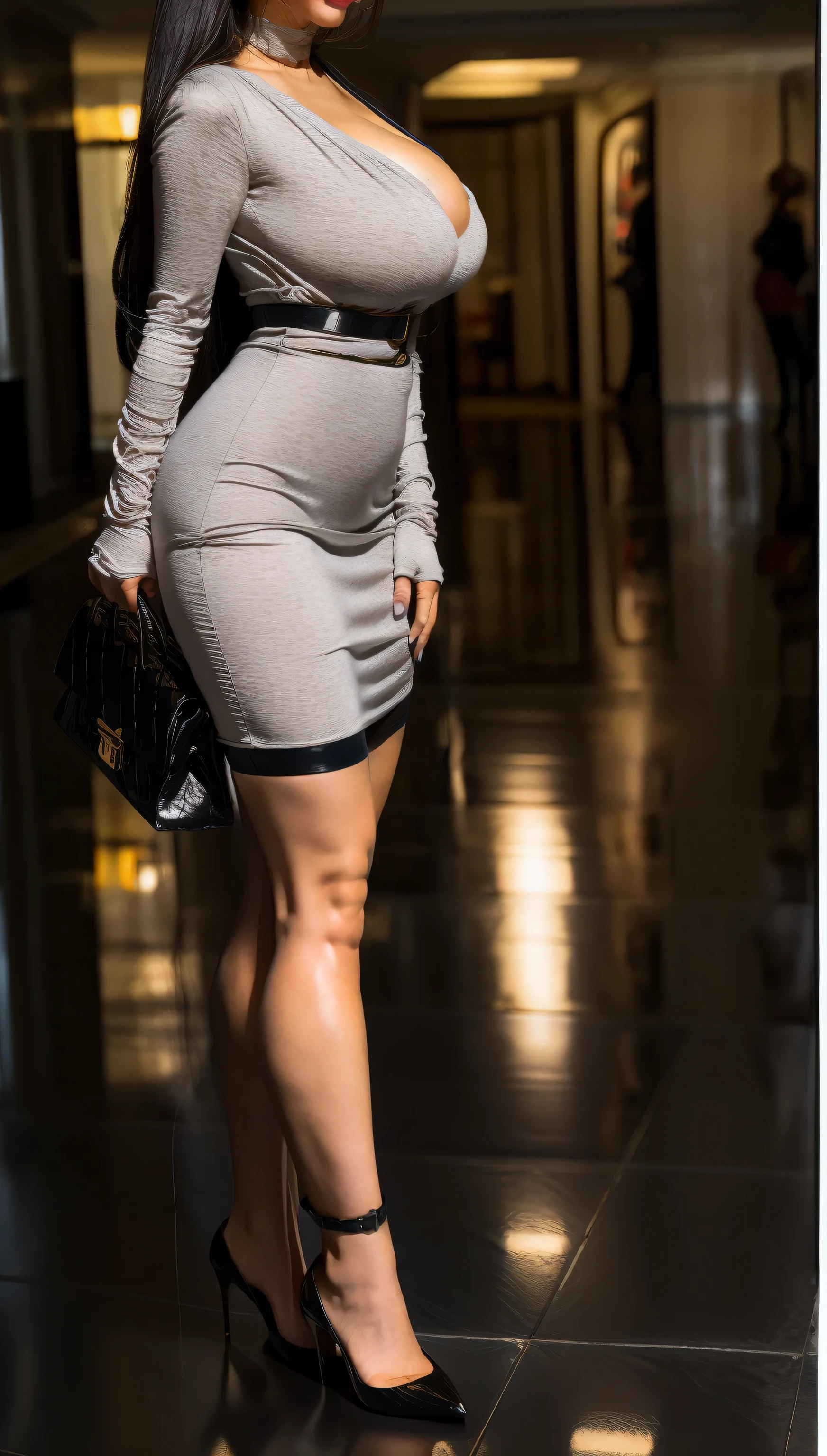RAW, Best quality, high resolution, masterpiece: 1.3), beautiful Malay woman in hijab (iu:0.8), perfect nose, perfect lips, beautiful face, perfect eyes, detail :1.2),((big breasts)), masterpiece, quality best, very detailed,perfect body, woman in black skirt and beige blouse, long skirt, simple dress, hijab, beautiful look, simple flowing dress, pleated skirt, simple style, long dress woman, wearing a long eloquent skirt, full body image, wearing a long cloth flowing, black skirt, (sweet smile:1.1), (glossy lips:1.1), (beautiful eyes:1.1), background of the old building in the forest, covered in mouth, (close up)