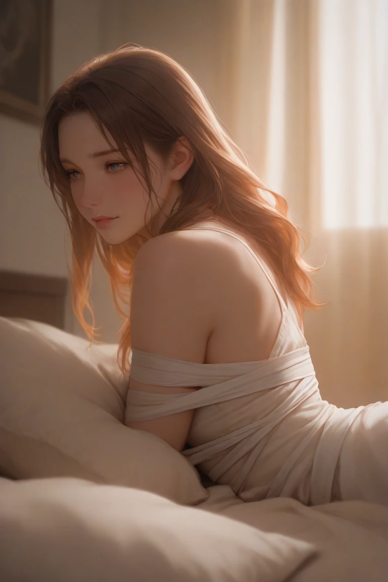 feral eevee sitting on bed, BREAK, (masterpiece, best quality, ultra realistic, 4k, 2k, (intricate:1.1), (high detail:1.4), film photography, (soft focus:1.1), RAW photo, photorealistic, analog style, subsurface scattering, photorealism, absurd res)