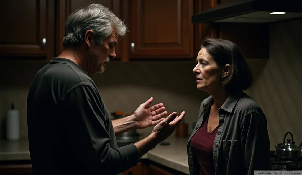 one 
women asking the father in a panic