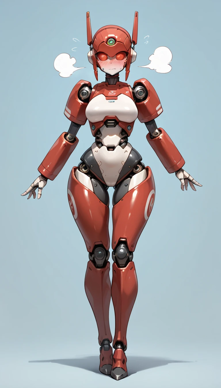 ROTB_Arcee, 1 girl, big breasts, innie pussy, smile, robot, mecha, (bright Eyes:1.2), wide hips, belly button, thick thighs, voluptuous, foreground, Front focus, portrait, front 1:2, looking at viwer, blender Full body, hole body highly detailed, highly detailed figure, female full body, female body, humanoid woman, female full-skin figure, realistic body structure, woman body, female human torso, perfect human female specimen, human female, detailed body structure, blue eyes