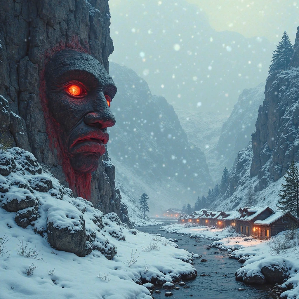 (masterpiece, best quality:1.4), cinematic light, colorful, high contrast, mountain, grass, tree, night, (horror (theme):1.2), (monster:1.2), dark