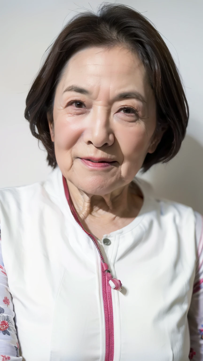(((RAW:1.5))), (((best image quality:2.5))), (((最高masterpiece:1.5))), (((portrait:1.5))), ((accurate depiction)), sexyな下着, bra, (((alone))), ((old woman)), ((Older mature woman)), pure white background, gravure, in front , (( face to center of screen)), well-groomed eyebrows , correctly depicts lips , red lips, flashy makeup, From the chest up, masterpiece, best quality, very detailed, photorealistic on the bed , very detailed細なスキン, Complete Anatomy, ( 1 shows a leash handle to mature ), ( positive for home), 250 years old, Big Breasts, mature female politician, sharp eyesight, attractive, sexy, Chromo white skin , watching viewers,