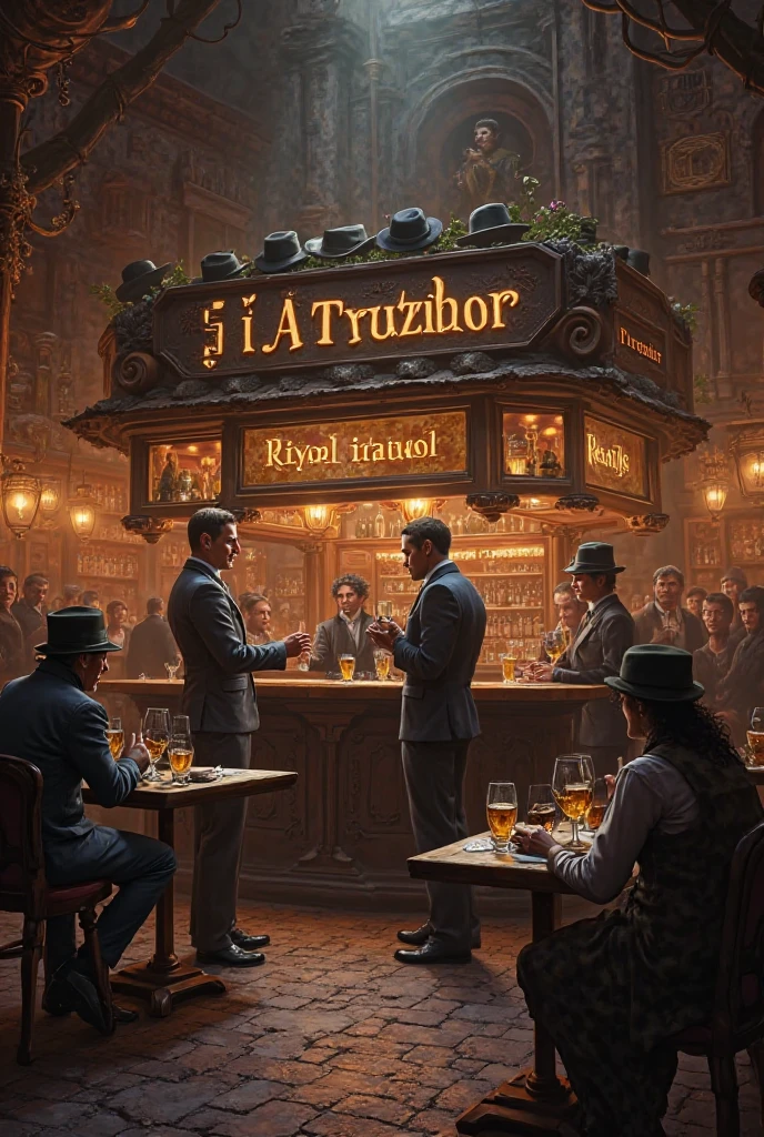 display advertising
Please enter the store name "BAR 21".
A sense of luxury, wonder, and anticipation.
Couple customers, magician clerk,
Simple, classy, playful, futuristic