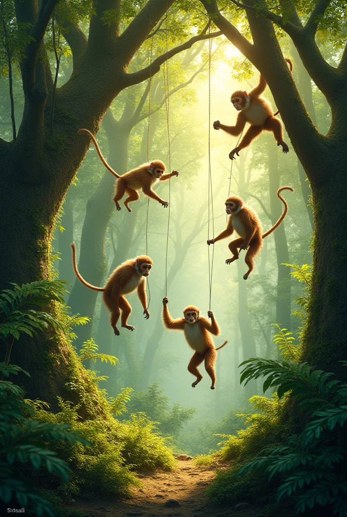 monkeys of the republic of congo