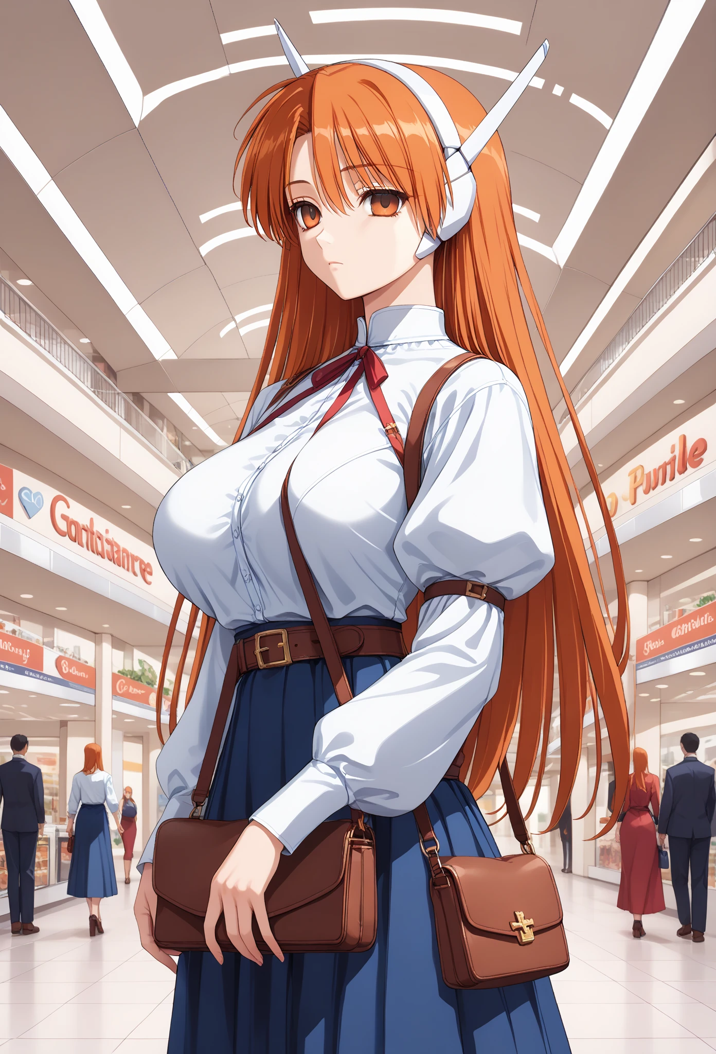 ((highest quality)), ((masterpiece)), (detailed), Perfect Face、(Yuuki Asuna)、(Woman has brown hair)、((女は男の腕に抱きつきながらcloth shopで買い物をする))、((男は女を抱き寄せcloth shopで買い物をする))、The woman is dressed casually、Man dressed casually、((The man has a strong body and a big dick and balls))、(The woman looks happy)、cloth shop