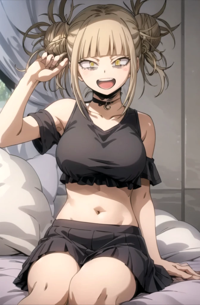 ((best quality)),((highly detailed)),masterpiece,detailed face,beautiful face,(detailed eyes, deep eyes),1girl((dynamic pose)), Mimosa, green eyes, solo, orange hair, flower, long hair, jewelry, hair ornament, earrings, hair flower, sweatdrop, open mouth, book, cowboy shot, sweat, bangs, wavy hair, glowing, breasts, blunt bangs, plant, turtleneck , ripped clothes , hot , armpits