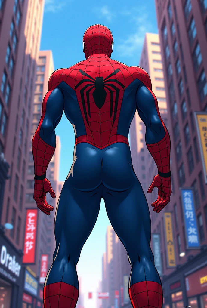 Spiderman with a big ass