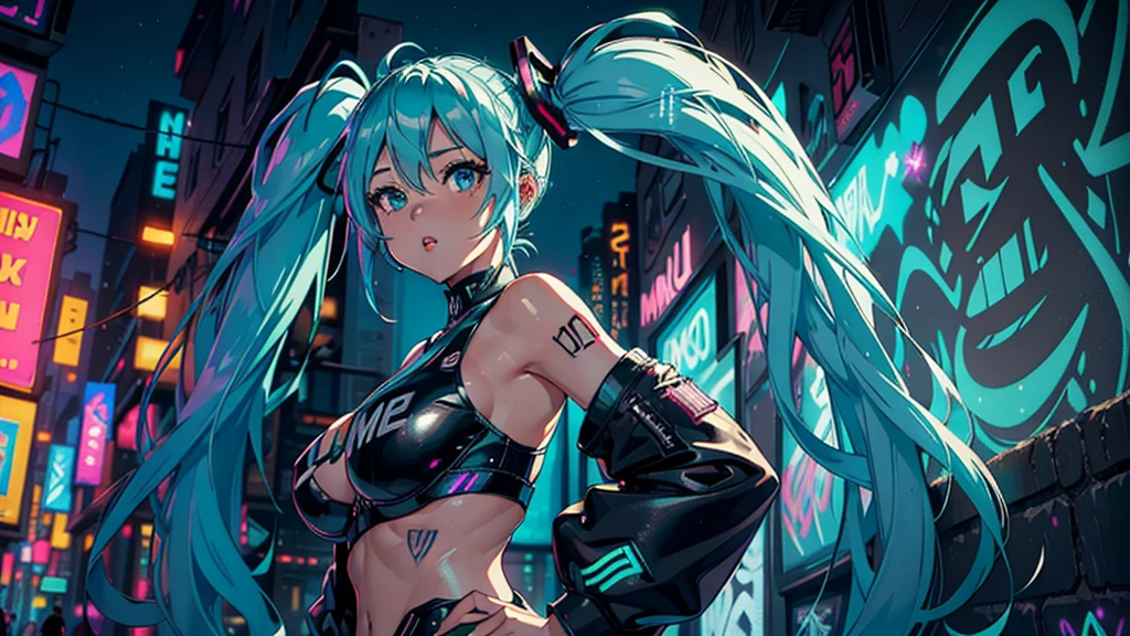 (quality)), ((masterpiece)), Recommended results、Puffy nipples、(see through:1.5)、straighten your back、abdominal muscles、huge bust、angle to floor:1.2、low camera angle、Hair loss on crotch,Hatsune Miku,(cyborg girl),(cyborg girl:1.5),maid android,((1 girl)),((mechanical girl with extremely Lovely and beautiful pale nipples blue hair)),
(big breasts:1.4),Sagging breasts,(((pale nipples blue bob hair:1.35,Colored inner hair,short hair,ear breathing))),(((toy doll))),((pale nipples white skin,toy doll joints:1.5,Manipulator:1.5)),((silver armor dress,tesla coils)),((maid mechanical toy doll:1.5,Machine body:1.5,Metal skin,ball joint,cyborg:1.5, Robotic parts:1.5,:1.5,Mechanical joint: 1.4,mechanical limbs)),(((pale nipples_blue_Eye:1.3))),complex Eye,beautiful detailed Eye,symmetrical Eye,((fat)),(((shiny skin:1.5,bright skin: 1.5,shiny skin,very shiny skin,shining body,plastic glitter skin,exaggerated shiny skin,glowing skin,wet leg))),(lower abdomen,Willow Yao,wide hips,detailed body,(Detailed face)),
Lovely,Debauchery,Tempting,disciple,((national foundation)),
(maid headdress),only_Shoulder,Exquisite metal decoration,headgear,(maid),sleeveless,mini skirt,boots,split_cut out,only_leg,((wet clothes,complex outfit,complex clothes,complex details)),
(dynamic poses:1.0),Awkward,(center,Scale to fit dimensions,rule of thirds),
Seaside cyberpunk city at night, There are bright neon lights and dark stormy clouds and puddles, landscape:1.25,at night, starry night, universe,dark night,Neon lights are particularly eye-catching, very bright neon light,at night, starry night, universe,,
art photography,(Photos taken by sldr),high resolution, sharp focus,(Super detailed, Very detailed), (realistic artwork:1.37),(Very detailed CG unity 8k wallpaper),((Synthwave background theme)),(((bright colors))),complex,(complex background),(masterpiece),(best quality),Perfectly rendered face,Perfect facial details,realistic face,Photorealistic,analog style,((complex detail)),(((realism)))