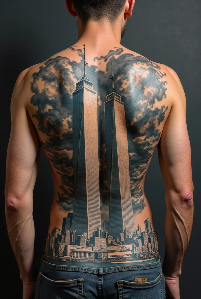 a woman with ultra detailed colorful tattoos covering her body depicting the Taj Mahal, (looking at the camera:1.7)